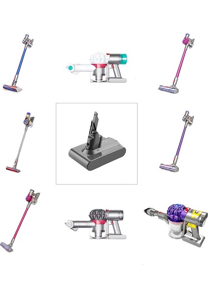 Dyson V7 2200MAH Için Bonacell 21.6V Li-Ion Pil Değişimi (Yurt Dışından)