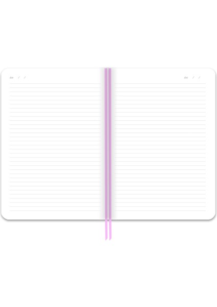 Yaldızlı Ciltli Defter Renkli Gülen Çiçekler 19X25