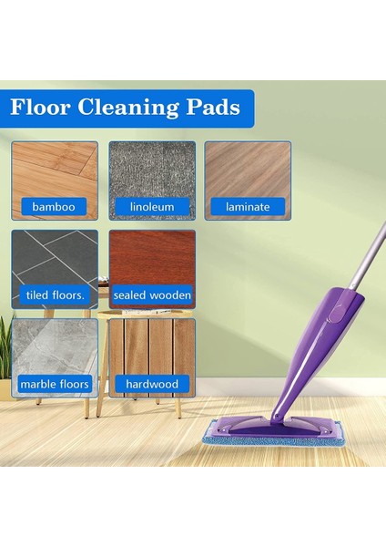 Swiffer Wetjet Sprey, Yıkanabilir ve Tekrar Kullanılabilir Mikrofiber Paspas Pedleri Için (Yurt Dışından) modelleri
