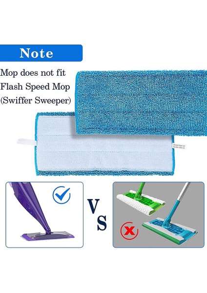 Swiffer Wetjet Sprey, Yıkanabilir ve Tekrar Kullanılabilir Mikrofiber Paspas Pedleri Için (Yurt Dışından) indirimleri