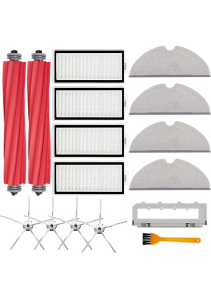 Xiaomi Roborock Q7 Max / Max+ Ana Yan Fırça Hepa Filtre Paspas Bezi Için (Yurt Dışından)