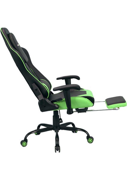 adore mobilya Adore Gaming Combo Profesyonel Oyuncu ve Çalışma Koltuğu-Siyah-Yeşil 71X130-139,5X58 cm (Gxyxd)