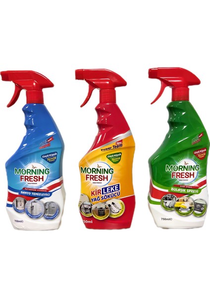 3' lü Set Banyo,mutfak,yağ Çözücü