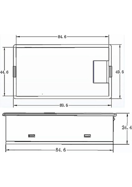 Dc Multimetre Batt Monitör 0-100A Ekranlı Ampermetre Voltmetre, 50A (Yurt Dışından) modelleri