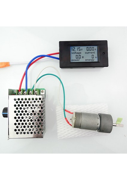 Dc Multimetre Batt Monitör 0-100A Ekranlı Ampermetre Voltmetre, 50A (Yurt Dışından) fırsatları
