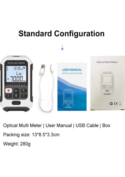 Optik Güç Ölçer+Görsel Arıza Tespit Cihazı 15MW ve RJ45 Kablo Takip Cihazı (Yurt Dışından) fiyatları