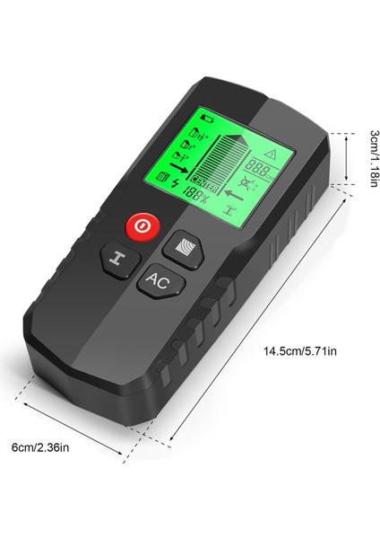Saplama Bulucu Duvar Tarayıcı, 5'i 1 Arada Çok Amaçlı Elektronik Saplama Sensörü (Yurt Dışından) modelleri