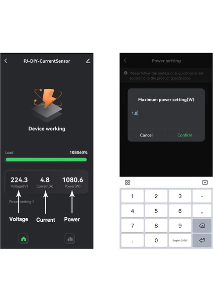 Tuya Smart Life Wifi Enerji Sayacı 80A Akım Trafolu (Yurt Dışından) indirimleri