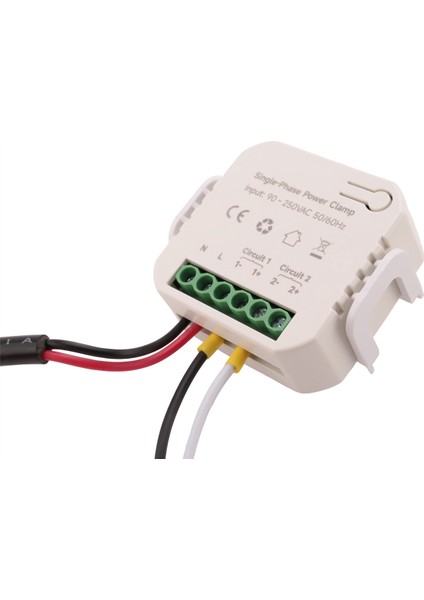 Tuya Smart Life Wifi Enerji Ölçer 80A, Ct Tüketim Monitörü, 1ct (Yurt Dışından)