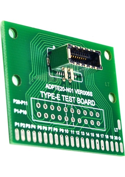 USB 3.1 Type-E Bağlantı Noktalı Tip-E Test Pcb Kartı Evrensel Kart (Yurt Dışından)