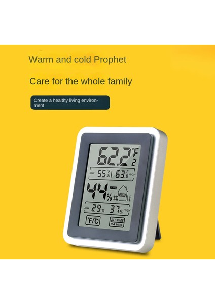 LCD Dijital Termometre Higrometre Sıcaklık Iç Mekan Uygun (Yurt Dışından) indirimleri