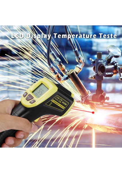 Dijital Kızılötesi -50-600°C/-58-1122℉ Temassız Termometre(Mavi) (Yurt Dışından) fiyatları