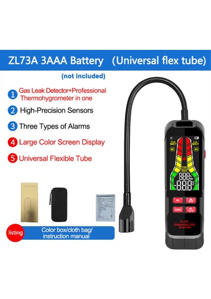 Doğal Gaz Kaçak Konsantrasyon Analiz Cihazı ZL73A (Yurt Dışından) indirimleri