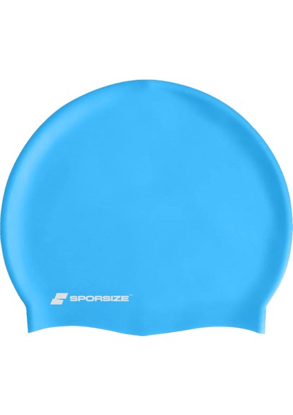 Silicone Swimming Cap - Deniz ve Havuz Silikon Yüzücü Bonesi