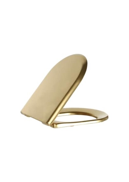 KC0903 Gold Duck Amortisörlü Klozet Kapağı Altın