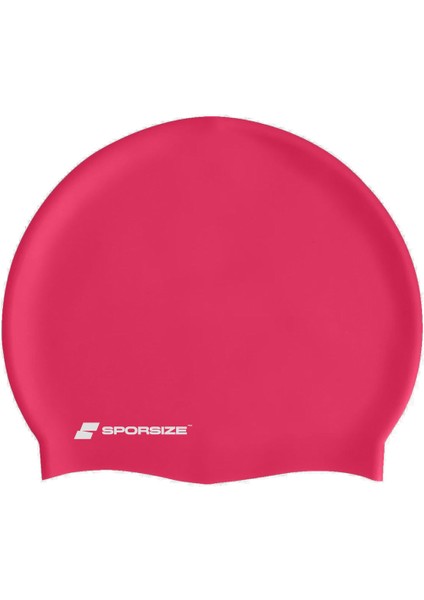Silicone Swimming Cap - Deniz ve Havuz Silikon Yüzücü Bonesi
