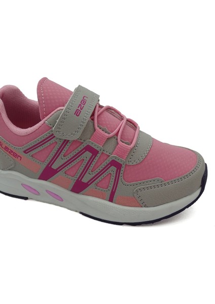 Slz Çocuk Cırtlı Sneaker Spor Ayakkabı