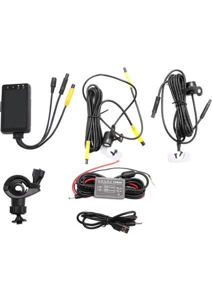 Özel Çift Kanallı 3 Inç 1080P Hd Kamera Dvr Motorlu Araç Kamerası (Yurt Dışından)