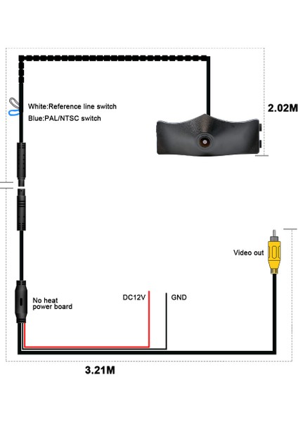 -Audi A6 A6L C8 4K 2018-2020 Için Hd Ccd Araç Ön Görünüm Park Kamerası (Yurt Dışından) fiyatları