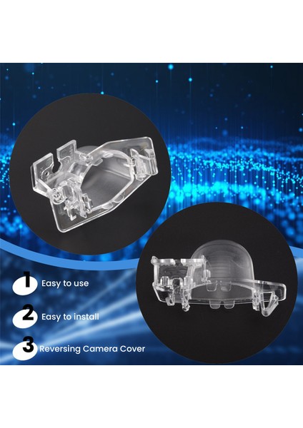 Araç Arka Görüş Kamerası Braketi Plaka Geri Kamera Kapağı (Yurt Dışından)