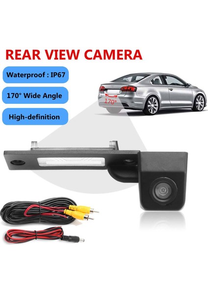 Vw Transporter T5 Caddy Için Araba Geri Park Arka Görüş Kamerası (Yurt Dışından) fiyatları