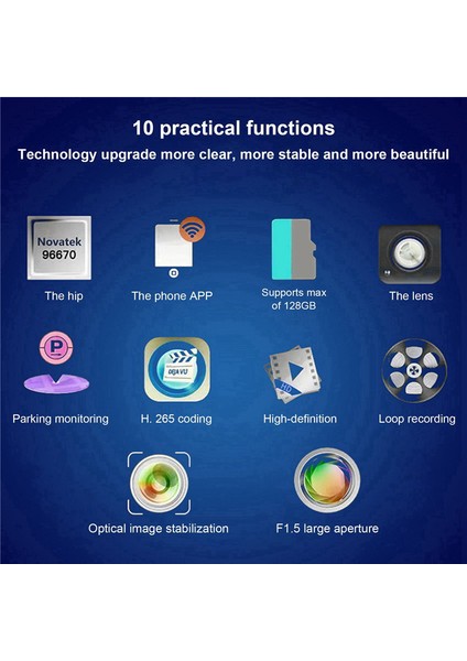 Araba Dvr Sürüş Video Kaydedici Ön Kamera 1080P (Yurt Dışından) modelleri