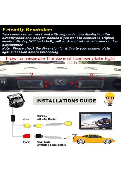 Ford Transit Için Araba Hd Ccd Otomatik Ters Dikiz Kamera Su Geçirmez (Yurt Dışından) fırsatları