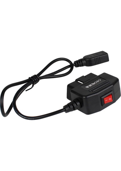 24 Saat 5V 3A USB Araç Şarj Kablosu Obd Donanım Seti (Yurt Dışından)