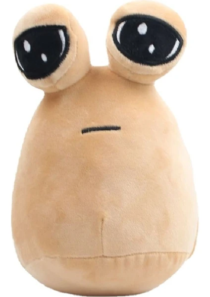 22CM Pou Peluş Karikatür Uzaylı Oyuncak Peluş Hayvan Doll (Yurt Dışından)