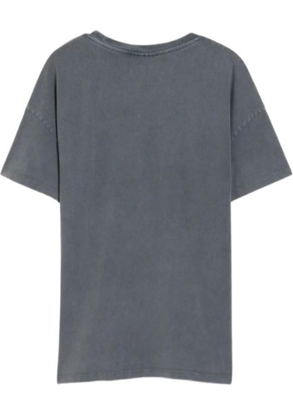 Mickey Mouse Antrasit Oversize T-Shirt fiyatları