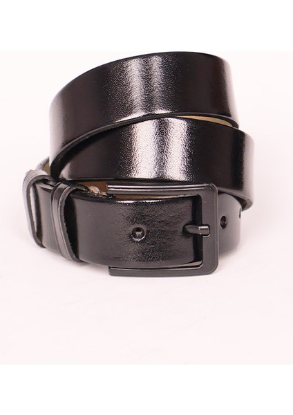 Deri Kösele Siyah Erkek Kemeri 4 cm modelleri