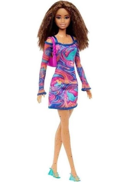 Fashionistas Koleksiyon Bebeği FBR37 HJT03,BÜYÜLEYICI Barbie Bebek