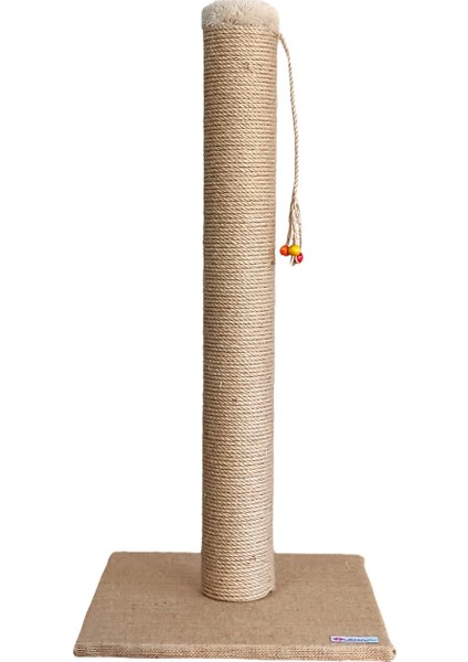 82CM Büyük Boy Kedi Tırmalama Tahtası Tek Parça 10CM Boru Çapı Hasır Taban