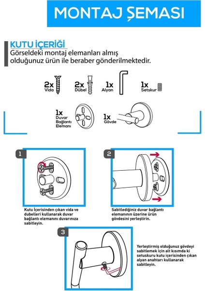 Ömür Boyu Paslanmaz Iki Kancalı Havlu ve Bornoz Askılığı Siyah N-008 Kasa-48 fırsatları