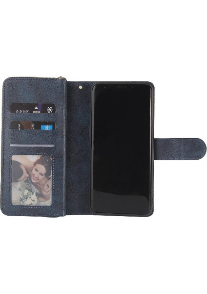 Samsung Galaxy S9 Artı El Kayışı ile Flip Kapak Cüzdan Kılıf 9 (Yurt Dışından)