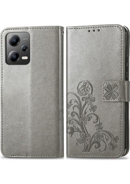 Xiaomi Poco X5 Için Kılıf Deri Kılıf Kapak Çevirin Zarif Iş Kısa (Yurt Dışından)