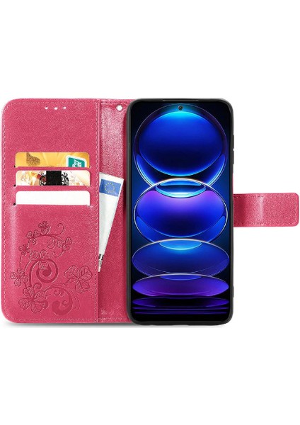Xiaomi Redmi Için Not 12 Pro Zarif Iş Dört Yapraklı Yonca Durumda (Yurt Dışından)
