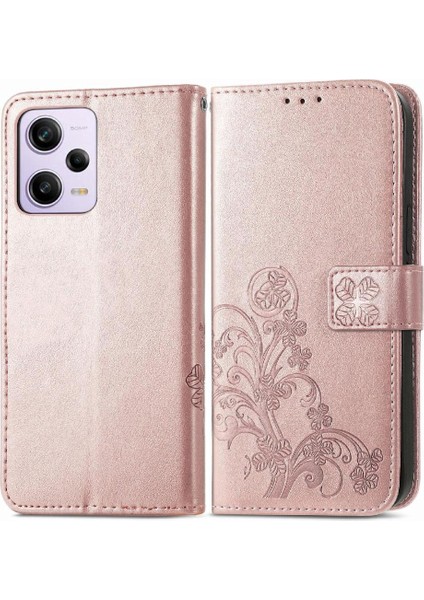 Xiaomi Redmi Not 12 Için Kılıf Proplus Deri Kılıf Kapak Çevirin Zarif (Yurt Dışından)