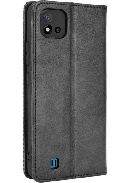 Realme C11/C20/C20A Pu Deri Cüzdan Manyetik Kapatma Için Kılıf (Yurt Dışından) fırsatları