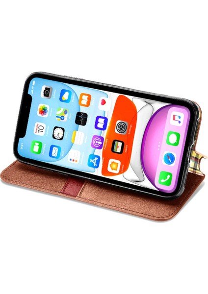 Apple iphone Xr Flip Kapak Için Kılıf Zarif Iş Cüzdan Fonksiyonu (Yurt Dışından) modelleri