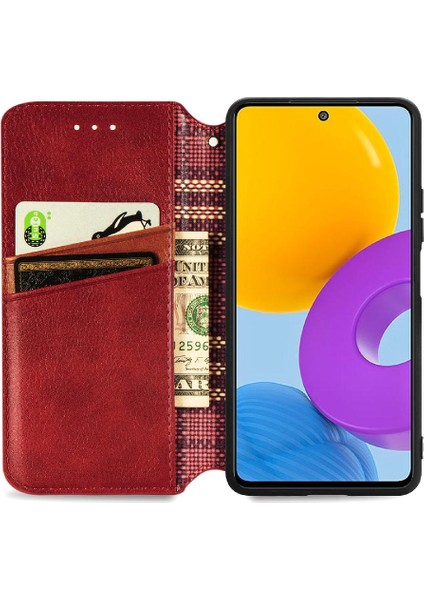 Samsung Galaxy M52 5g Flip Kapak Moda Tasarımı Zarif Deri (Yurt Dışından)