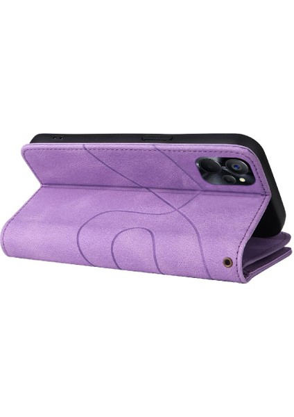 Kart Yuvası Standı Iki Renkli Dikiş Fermuar ile Realme 10 5g Için Kılıf (Yurt Dışından)