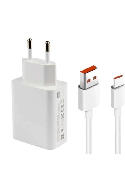 Mi 10T Lite Turbo Uyumlu Şarj Cihazı Aleti 33W