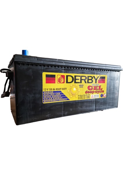 150 Amper Jel Akü Güneş Enerji Sistemi Aküsü ( Solar Energy )