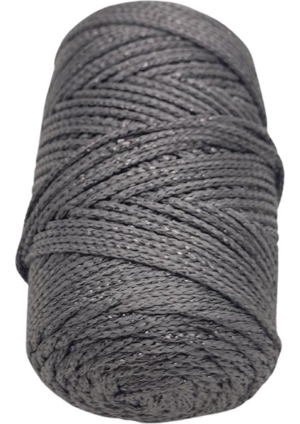 Simli Polyester Makrome Koyu Gri Renk 200 gr fiyatları