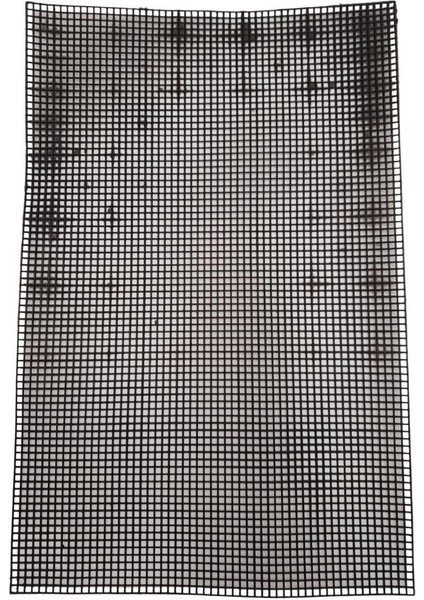 50X33 cm Plastik Kanvas Plaka Siyah Renk