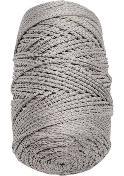 Simli Polyester Makrome Gri Renk 200 gr fiyatları