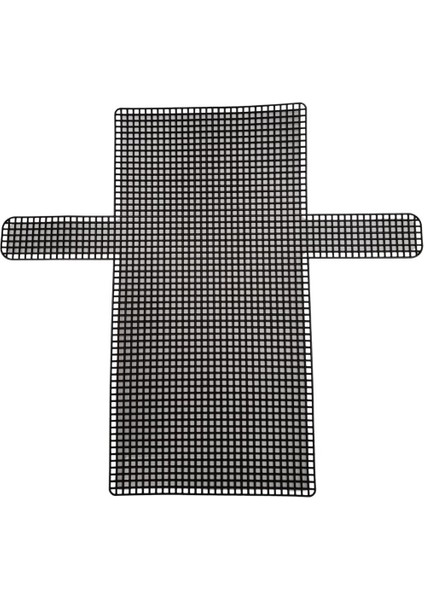 Siyah Renkli Kanvas Desenli Kadınlar İçin 36x40 cm Boyutunda