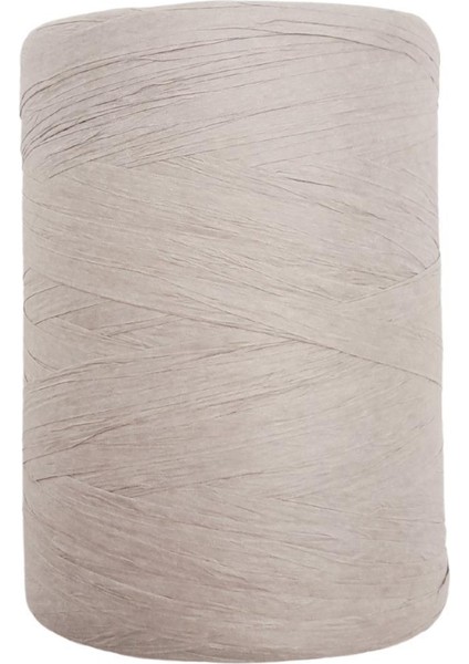 100 gr Ithal Bambu Natural Soft Rafya Açık Gri Renk NO:D82