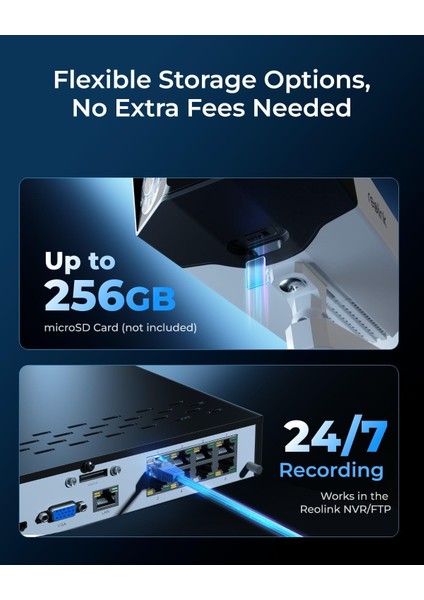 Duo 3 Poe 16MP UHD Çift Lensli Poe Güvenlik Kamerası